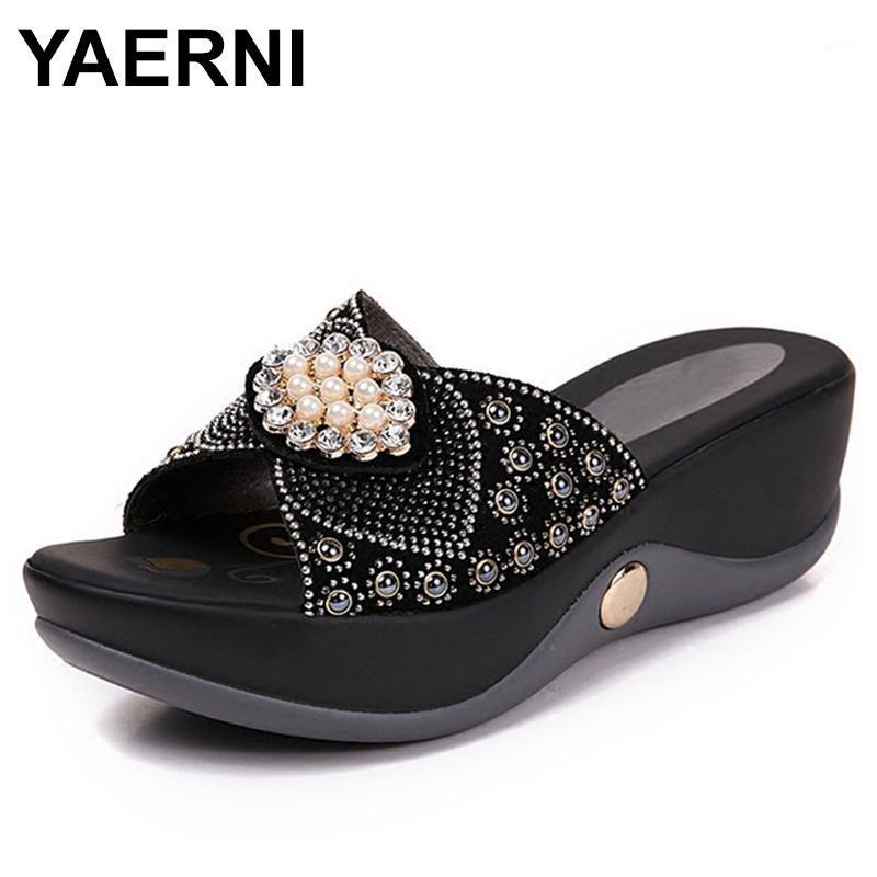 YAERNI 2021Women sandals comfortable geuine leather fashion women's casual shoes summer sandals plush size 35-41E7481, Black
YAERNI 2021Women sandals comfortable geuine leather fashion women's casual shoes summer sandals plush size 35-41E7481, Black