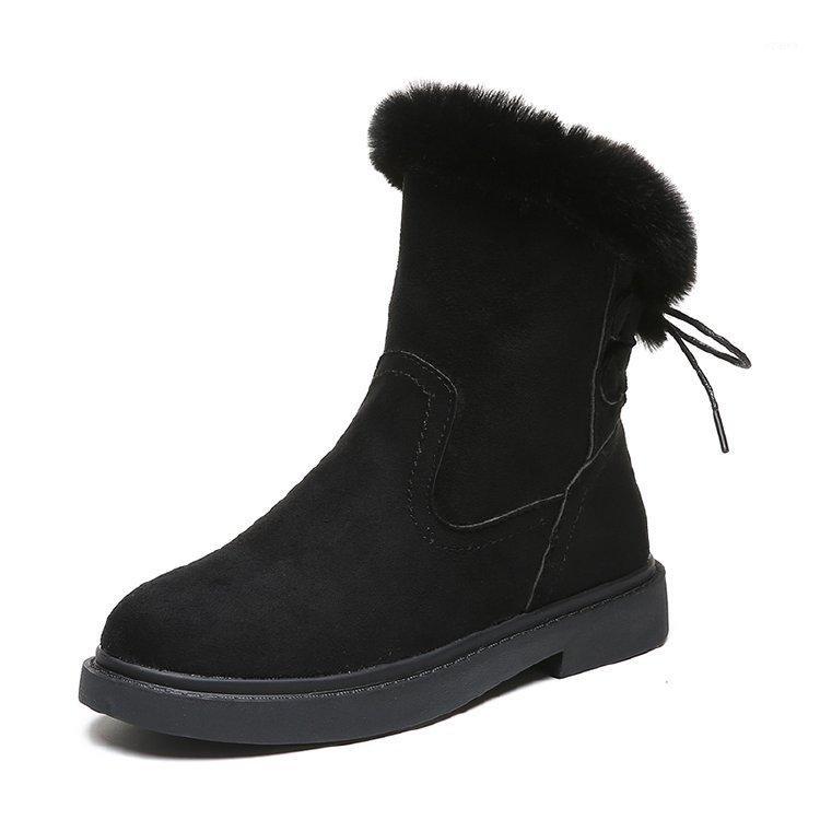Flat Platform Boots Women Shoes Autumn Winter Fur Fashion Boots Lace-up Snow Warm Fur Plush Women Winter Shoe1, Black
Flat Platform Boots Women Shoes Autumn Winter Fur Fashion Boots Lace-up Snow Warm Fur Plush Women Winter Shoe1, Black