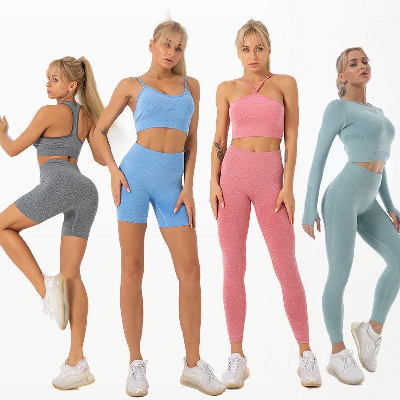 2/3/5PCS Women Seamless Yoga Set Sexy Workout Sportswear Gym Clothing Fitness Long Sleeve Top High Waist Leggings Sports Suits1, 2pcs-blue-a
2/3/5PCS Women Seamless Yoga Set Sexy Workout Sportswear Gym Clothing Fitness Long Sleeve Top High Waist Leggings Sports Suits1, 2pcs-blue-a