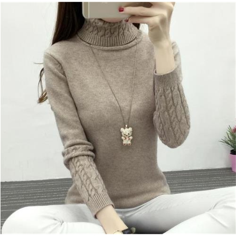2021 New Winter Cashmere Cotton Blended Thickening Knitted Turtleneck Sweater Jumper Pull Femme Women Sweaters and Pullovers Ihvx, Pink
2021 New Winter Cashmere Cotton Blended Thickening Knitted Turtleneck Sweater Jumper Pull Femme Women Sweaters and Pullovers Ihvx, Pink