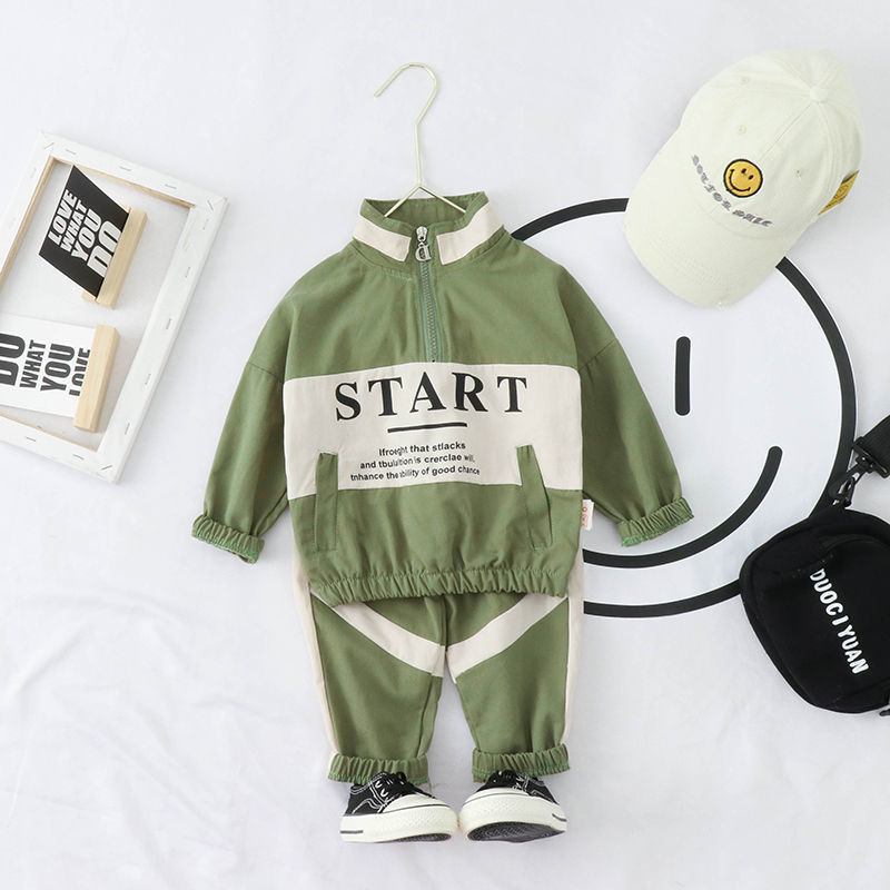 Children Casual Cloth Suit Spring Kids Boys Girls Cartoon coat Pants 2Pcs/sets Baby Toddler Clothing Infant Sportswear 0-5 YEARS LJ200916