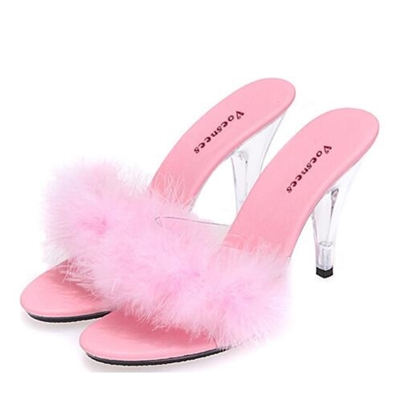 Female transparent crystal heels 10cm in waterproof wedding shoe sandals dwaterproof sexy water large yards of interest maomao AROR, Heel 10cm
Female transparent crystal heels 10cm in waterproof wedding shoe sandals dwaterproof sexy water large yards of interest maomao AROR, Heel 10cm