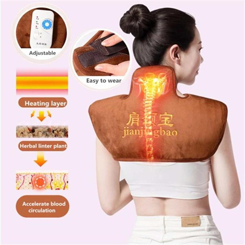 220V Neck and Shoulder Heating Pad Electric Heated Pad Shoulder Warmer Heating Mat Electric Blanke Moxibustion1
220V Neck and Shoulder Heating Pad Electric Heated Pad Shoulder Warmer Heating Mat Electric Blanke Moxibustion1
