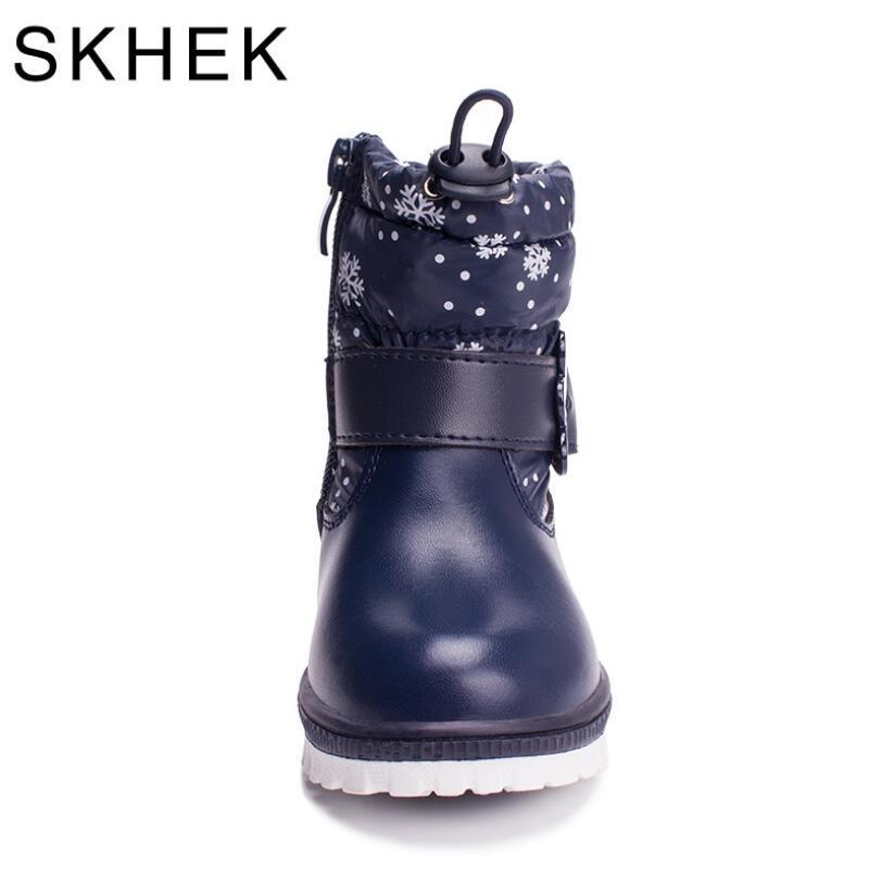 Children 's Boots For Girls more than Boys wool styles Boots waterproof Girls boot sport shoes fur lining kids shoes sell at LJ200911