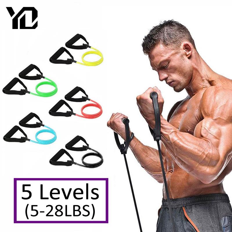 120cm Fitness Resistance Bands Gym Equipment Elastic Bands for Yoga Pull Rope Fitness Workout Home Excerciser Training 5 Levels
120cm Fitness Resistance Bands Gym Equipment Elastic Bands for Yoga Pull Rope Fitness Workout Home Excerciser Training 5 Levels