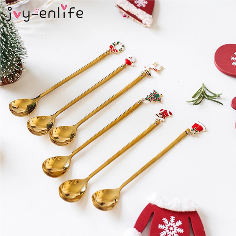 Stainless Christmas Spoon Merry Christmas Gift New Year 2021 Xmas Party Table Ornaments Decorations for Home Navidad
Stainless Christmas Spoon Merry Christmas Gift New Year 2021 Xmas Party Table Ornaments Decorations for Home Navidad