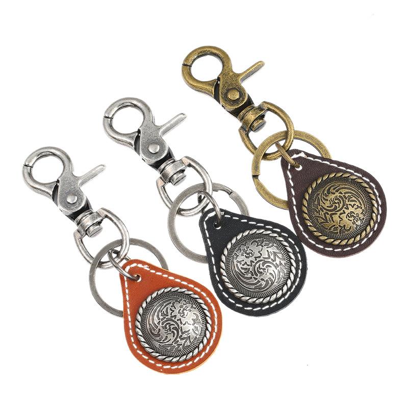 Fashion Vintage Retro Car Keychain Metal Pendant Genuine Leather Bag Accessories Men Women Key Chain Keyring Casual Punk Jewelry
Fashion Vintage Retro Car Keychain Metal Pendant Genuine Leather Bag Accessories Men Women Key Chain Keyring Casual Punk Jewelry