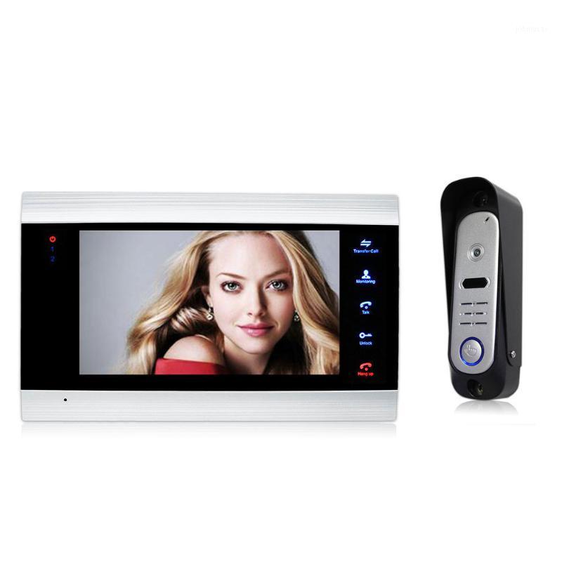 7" LCD Video Door Phone Doorbell Intercom System 1200TVL High Resolution Release Unlock Video Record Door Bell Home Security Kit1
7" LCD Video Door Phone Doorbell Intercom System 1200TVL High Resolution Release Unlock Video Record Door Bell Home Security Kit1