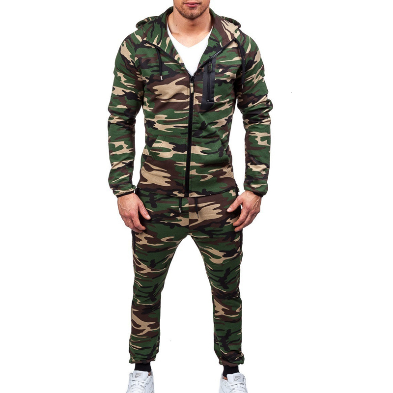 2021 New Two Piece Outfits Camouflage Tracksuit Sportswear Hooded Sweatshirt with Pants Matching Sets Sweat Suits Men H0u0, Green
2021 New Two Piece Outfits Camouflage Tracksuit Sportswear Hooded Sweatshirt with Pants Matching Sets Sweat Suits Men H0u0, Green