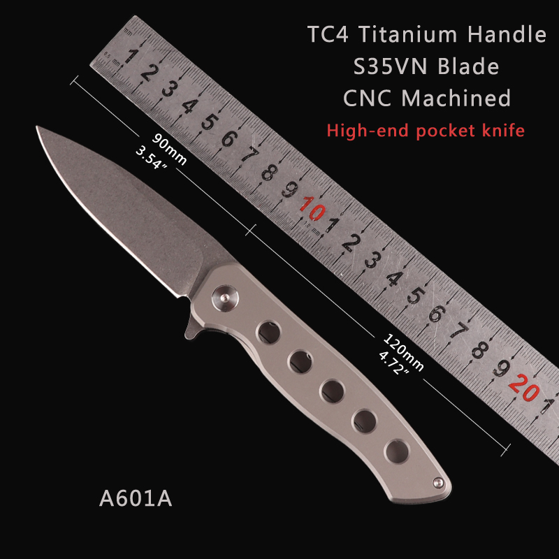 schelin mt S35VN folding knife Titanium TC4 Handle pocket knife hunting tactical automatic knives CNC camping tool edc camping multi hunting
schelin mt S35VN folding knife Titanium TC4 Handle pocket knife hunting tactical automatic knives CNC camping tool edc camping multi hunting