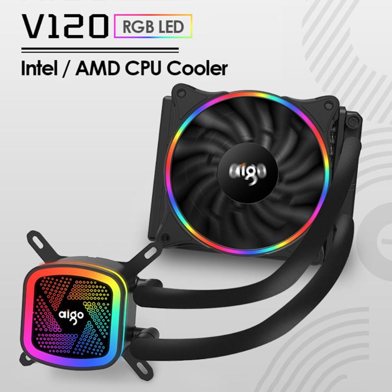 CPU Cooler Dual Cavity Water Block 120mm Radiator 120mm Fan RGB LED CPU Liquid Cooler for LGA 775 1156 1366 2011 AM4 AM3 AM2
CPU Cooler Dual Cavity Water Block 120mm Radiator 120mm Fan RGB LED CPU Liquid Cooler for LGA 775 1156 1366 2011 AM4 AM3 AM2