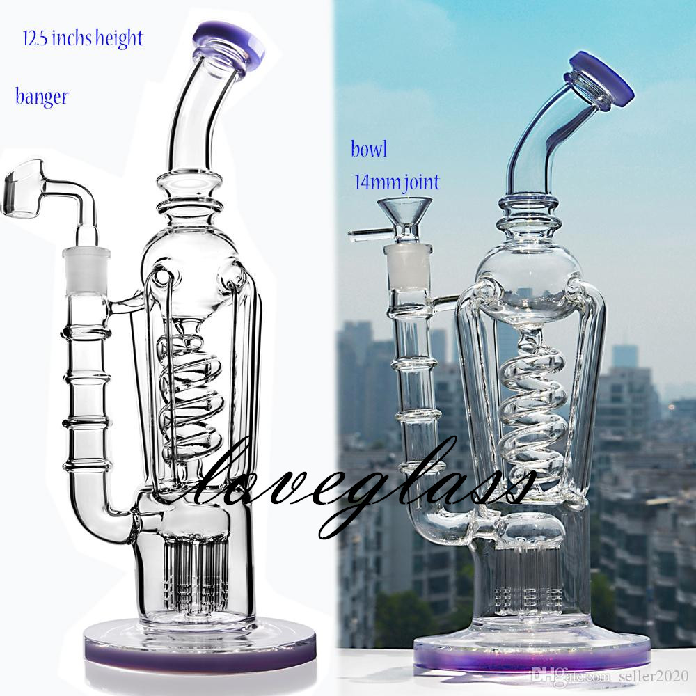 Freezable Bong Recycler Dab Rigs Big Glass bongs Water Pipes Thick Glass Water Bongs Tobacco Pipe Heady Hookahs Shisha With 14mm banger
Freezable Bong Recycler Dab Rigs Big Glass bongs Water Pipes Thick Glass Water Bongs Tobacco Pipe Heady Hookahs Shisha With 14mm banger