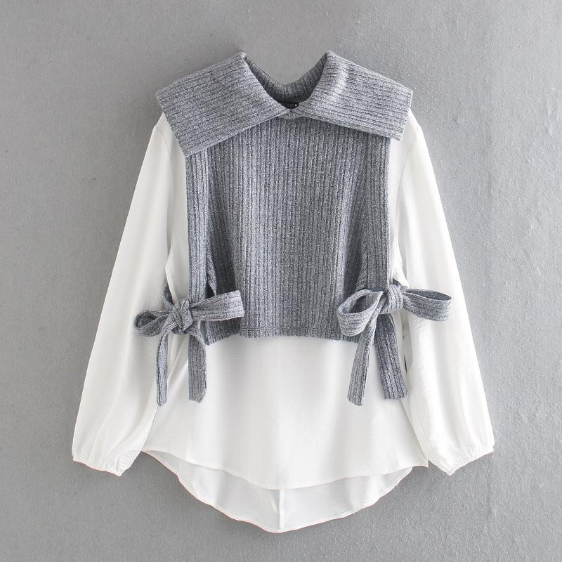 Women Clothes Blusas Mujer De Moda 2021 Blouses A553, Gray
Women Clothes Blusas Mujer De Moda 2021 Blouses A553, Gray