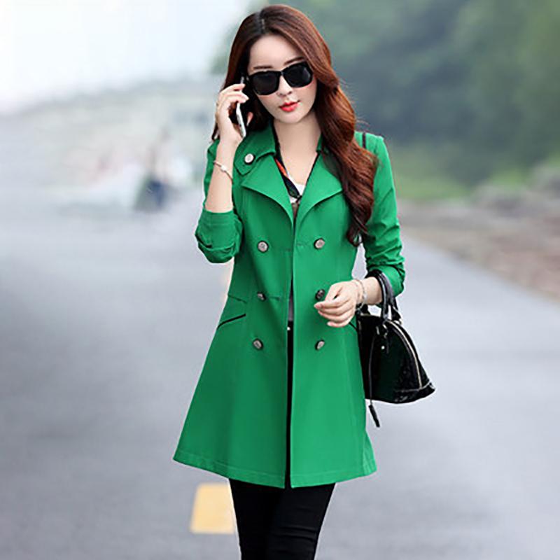 Autumn Women Solid Mid-Long Trench Coat Double Breasted Wind-Breaker Long Sleeve Turn-down Collar Outwear Plus Size 3XL 6Q2202, Burgundy
Autumn Women Solid Mid-Long Trench Coat Double Breasted Wind-Breaker Long Sleeve Turn-down Collar Outwear Plus Size 3XL 6Q2202, Burgundy