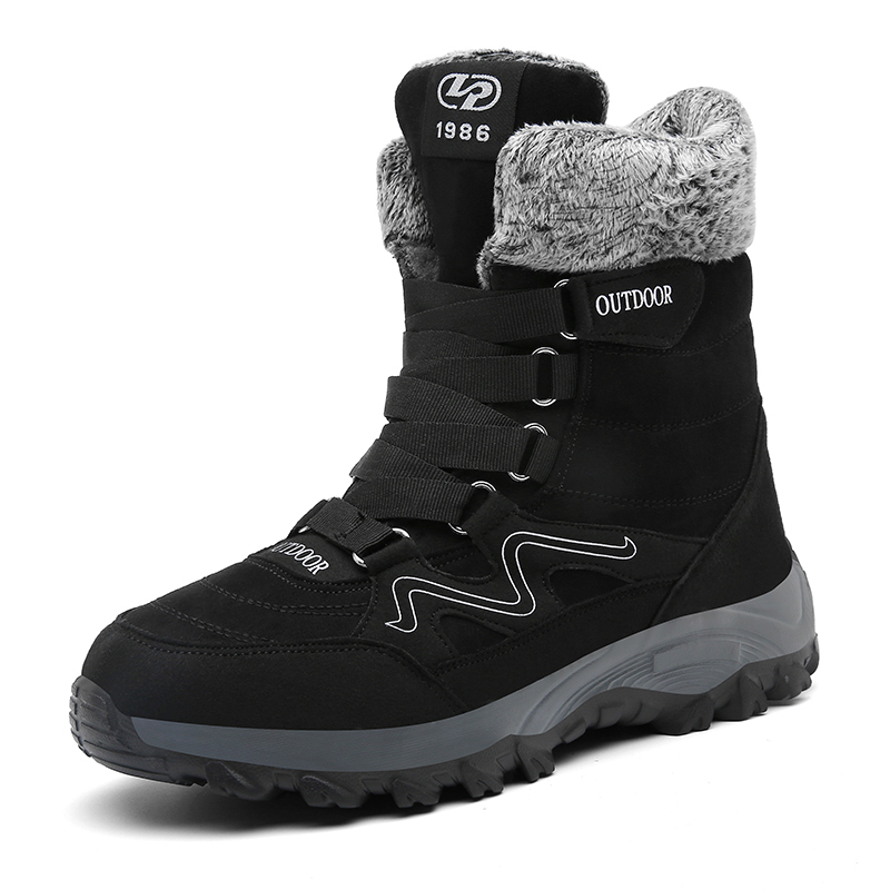 MARSON Men Boots Winter With Fur Warm Snow Boots Men Winter Boots Work Shoes Men Footwear Fashion Plus Ankle Shoes 39-46 201127, Black
MARSON Men Boots Winter With Fur Warm Snow Boots Men Winter Boots Work Shoes Men Footwear Fashion Plus Ankle Shoes 39-46 201127, Black