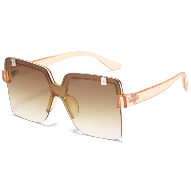 Sunglasses Veshion One Piece Lens Women Square Clear Color Half Frame Vintage Big Sun Glasses For Men Uv400 Gradient 2021
Sunglasses Veshion One Piece Lens Women Square Clear Color Half Frame Vintage Big Sun Glasses For Men Uv400 Gradient 2021