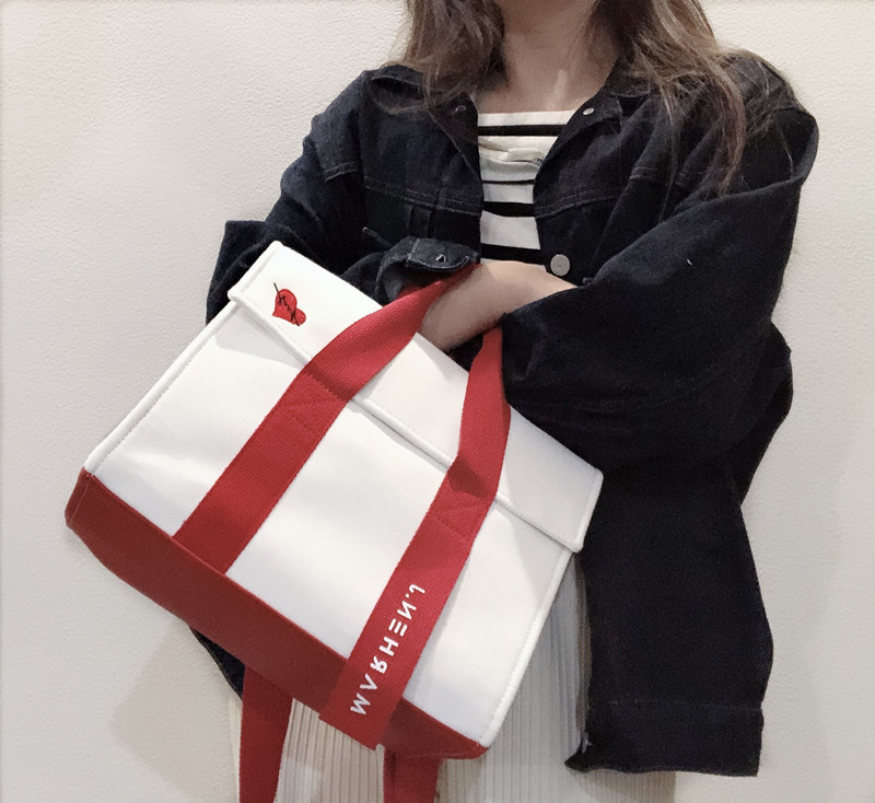 Minimalista Lona Grande Capacidade Aleta Coreano Bonito Viagem Casual Bolsa Moda Design Bolsas De Mujer Saco Feminino De50st E8ev, White
Minimalista Lona Grande Capacidade Aleta Coreano Bonito Viagem Casual Bolsa Moda Design Bolsas De Mujer Saco Feminino De50st E8ev, White