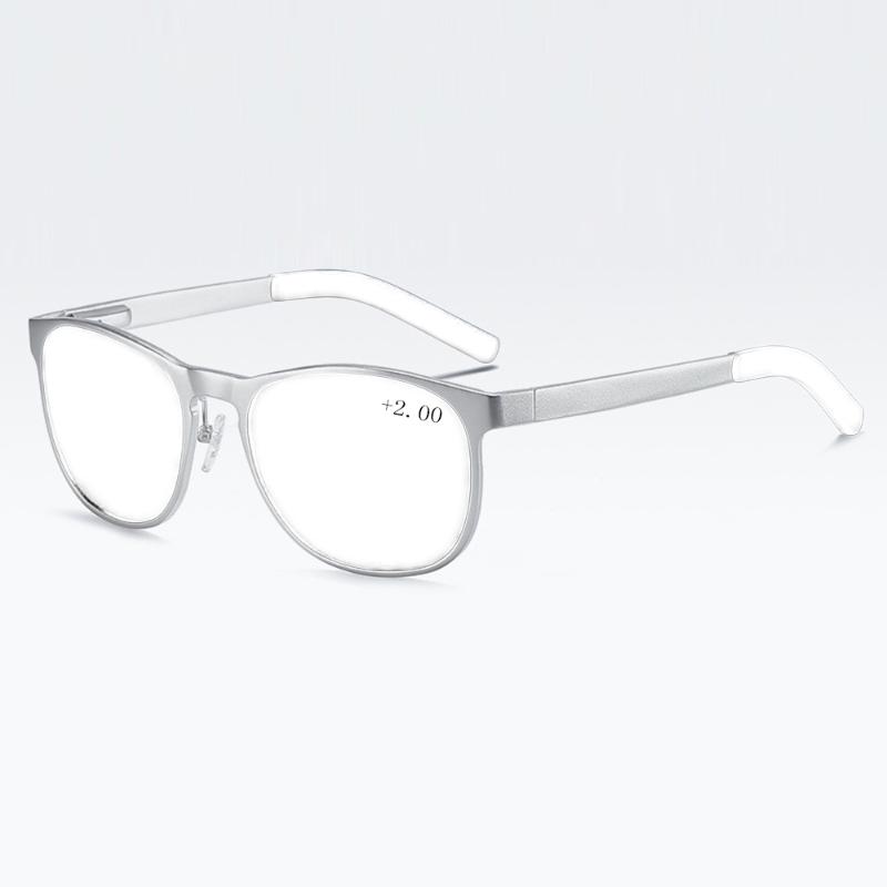 Al-mg Alloy Round Ultralight Reading Glasses +0.75 +1 +1.25 +1.5 +1.75 +2 +2.25 +2.5 +2.75 +3 +3.25 +3.5 +3.75 +4 To +6
Al-mg Alloy Round Ultralight Reading Glasses +0.75 +1 +1.25 +1.5 +1.75 +2 +2.25 +2.5 +2.75 +3 +3.25 +3.5 +3.75 +4 To +6