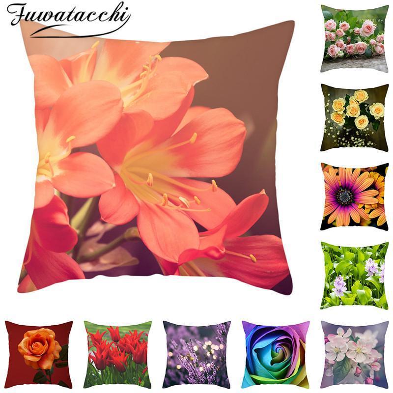 Fuwatacchi Colorful Flower Cushion Covers Rose Sakura Decorative Throw Pillowcase for Home Sofa Polyester Pillows Covers 45*45cm1, Pc13354
Fuwatacchi Colorful Flower Cushion Covers Rose Sakura Decorative Throw Pillowcase for Home Sofa Polyester Pillows Covers 45*45cm1, Pc13354
