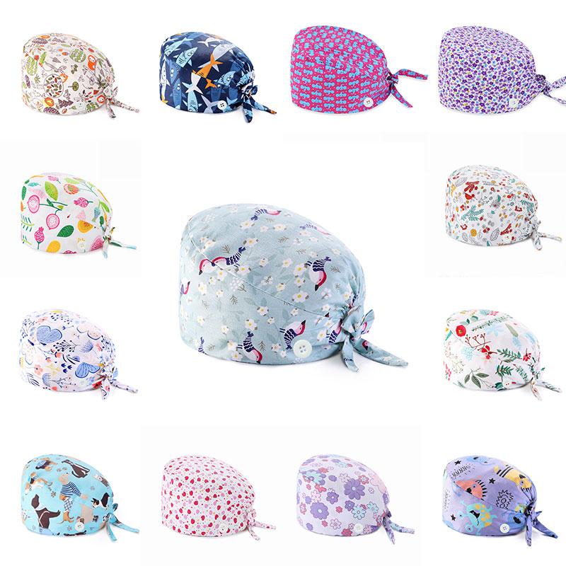 Fashion Sweat-absorbent Towel Cap Floral Buckle Baotou Cap Women Hat Pure Cotton Laboratory Room Hats
Fashion Sweat-absorbent Towel Cap Floral Buckle Baotou Cap Women Hat Pure Cotton Laboratory Room Hats