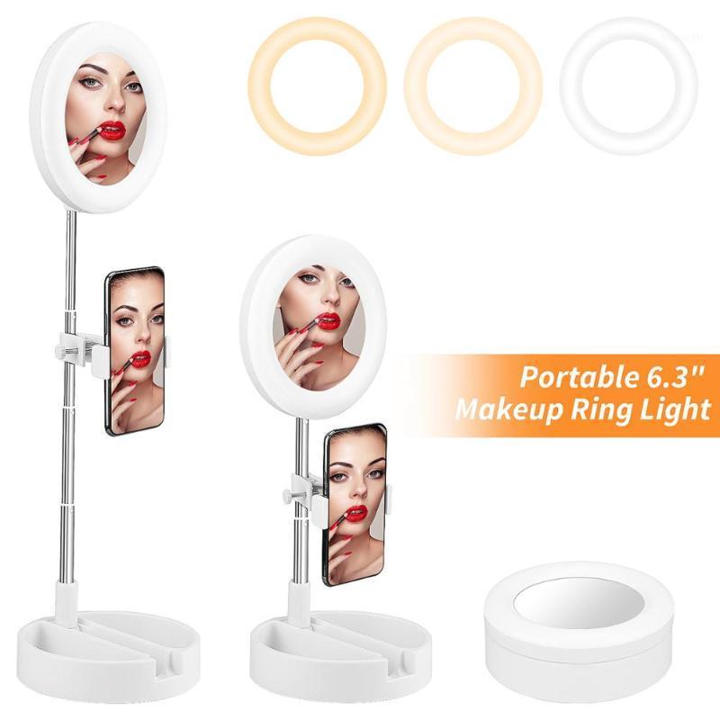Photo LED Selfie Ring Fill Light 6.3inch Dimmable Camera Phone 16CM Ring Lamp With Stand Tripod For Makeup Video Live Studio1
Photo LED Selfie Ring Fill Light 6.3inch Dimmable Camera Phone 16CM Ring Lamp With Stand Tripod For Makeup Video Live Studio1