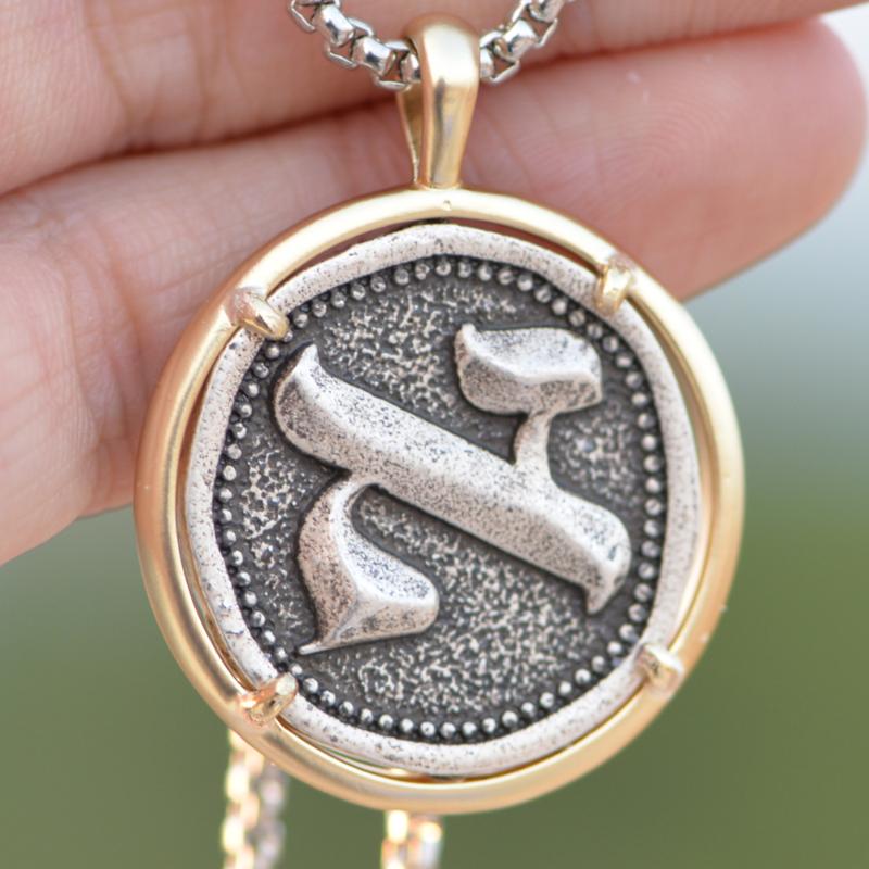 Tkuamigo Israel Necklace Metal Hebrew Initial Pendant Necklaces Hannukah Gift Dropship A287
Tkuamigo Israel Necklace Metal Hebrew Initial Pendant Necklaces Hannukah Gift Dropship A287