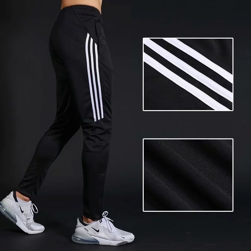 Summer Men's Jogging Legging Fitness Workout Running Sports Football Training Pants with Zipper Soccer Trousers, A901black grey
Summer Men's Jogging Legging Fitness Workout Running Sports Football Training Pants with Zipper Soccer Trousers, A901black grey