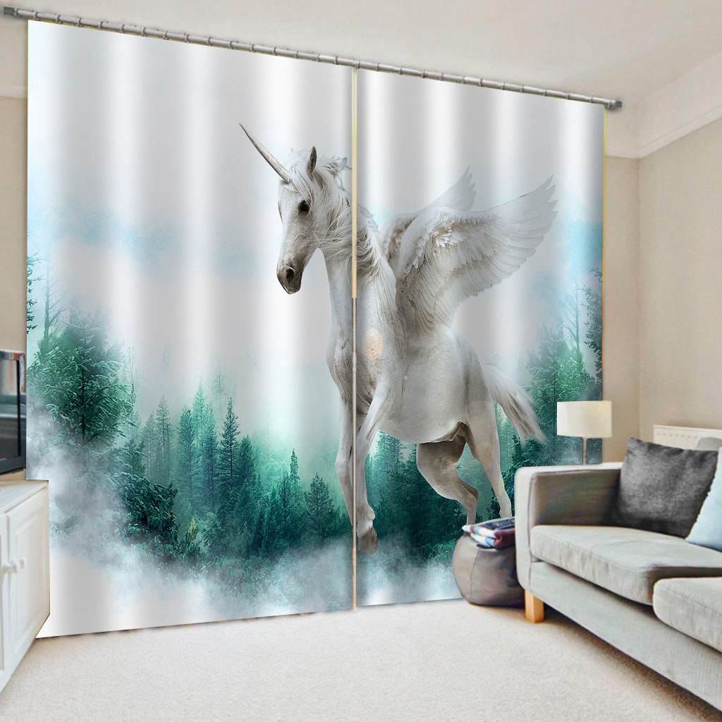 Beautiful Photo Fashion Customized 3D Curtains white horse curtains Bedroom living room windproof thickening blackout curtains
Beautiful Photo Fashion Customized 3D Curtains white horse curtains Bedroom living room windproof thickening blackout curtains