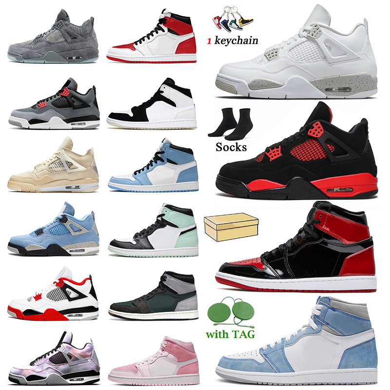 2022 Women Mens Jumpman 4 Basketball Shoes 4s Red Thunder White Oreo High OG 1 1s Patent Bred Hyper Royal Sports Trainers Zen Master Infrared Sail Black Cat Sneakers, #13 2020 fire red 36-47
2022 Women Mens Jumpman 4 Basketball Shoes 4s Red Thunder White Oreo High OG 1 1s Patent Bred Hyper Royal Sports Trainers Zen Master Infrared Sail Black Cat Sneakers, #13 2020 fire red 36-47