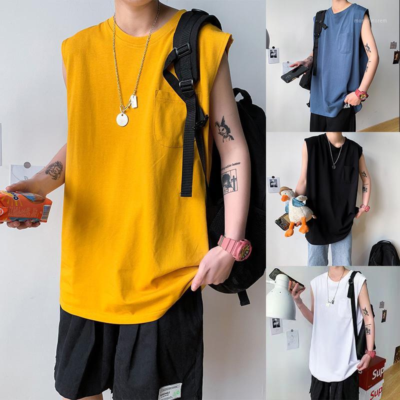 Summer New Solid Color Sleeveless Vest Men's Korean-Style Loose All-match Waistcoat Fashion Student Undershirt1
Summer New Solid Color Sleeveless Vest Men's Korean-Style Loose All-match Waistcoat Fashion Student Undershirt1