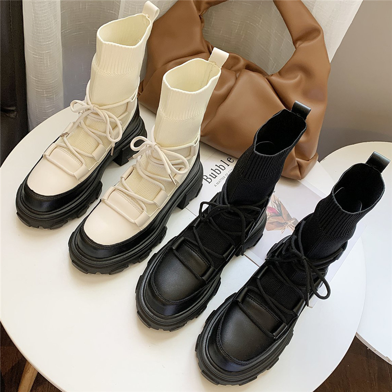 2021 Women's Fashions 7cm High Wedges Ankle Beige Heels Thick Gothic Boots Winter Shoe Designer Mohk, Black
2021 Women's Fashions 7cm High Wedges Ankle Beige Heels Thick Gothic Boots Winter Shoe Designer Mohk, Black