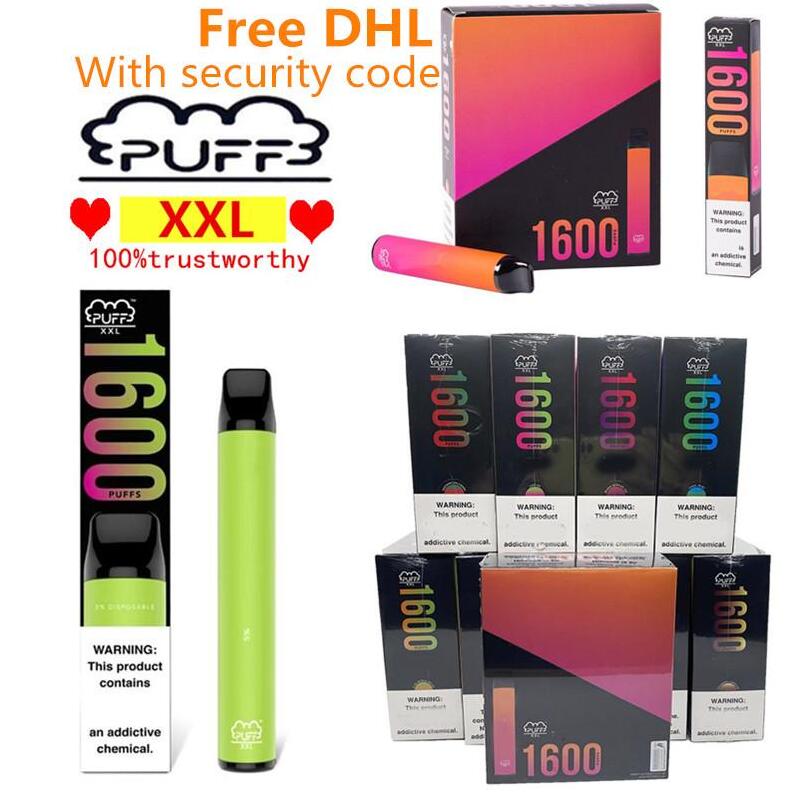 Puff XXL 1600 puff Disposable Vapes Kit Puff Bars XXL Vape Pen Puffbar XXL Vaporizer Electronic Cigarette Carts Disposable Vape DHL Free
Puff XXL 1600 puff Disposable Vapes Kit Puff Bars XXL Vape Pen Puffbar XXL Vaporizer Electronic Cigarette Carts Disposable Vape DHL Free