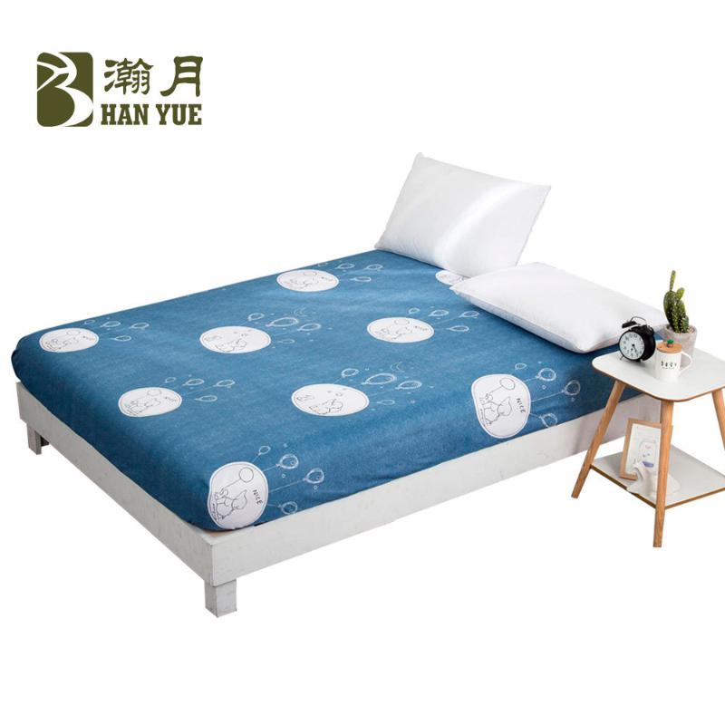 HANYUE Simple Printing Bed Mattress Cover Protector Pad Fitted Sheet Separated Aloe Cotton Bedding Sheet Elastic Home Textile
HANYUE Simple Printing Bed Mattress Cover Protector Pad Fitted Sheet Separated Aloe Cotton Bedding Sheet Elastic Home Textile