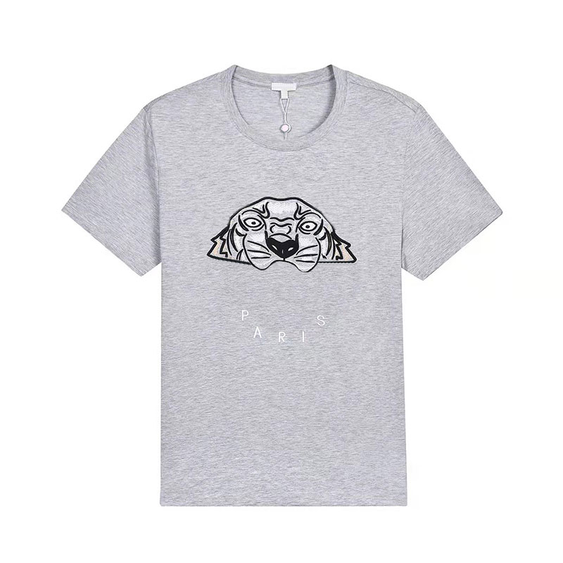Tech Fleece T-shirts for Mens Women Tee Shirts Summer Letters Embroidery Tees Round Neck Short Sleeved Top Clothing S-2XL High Quality