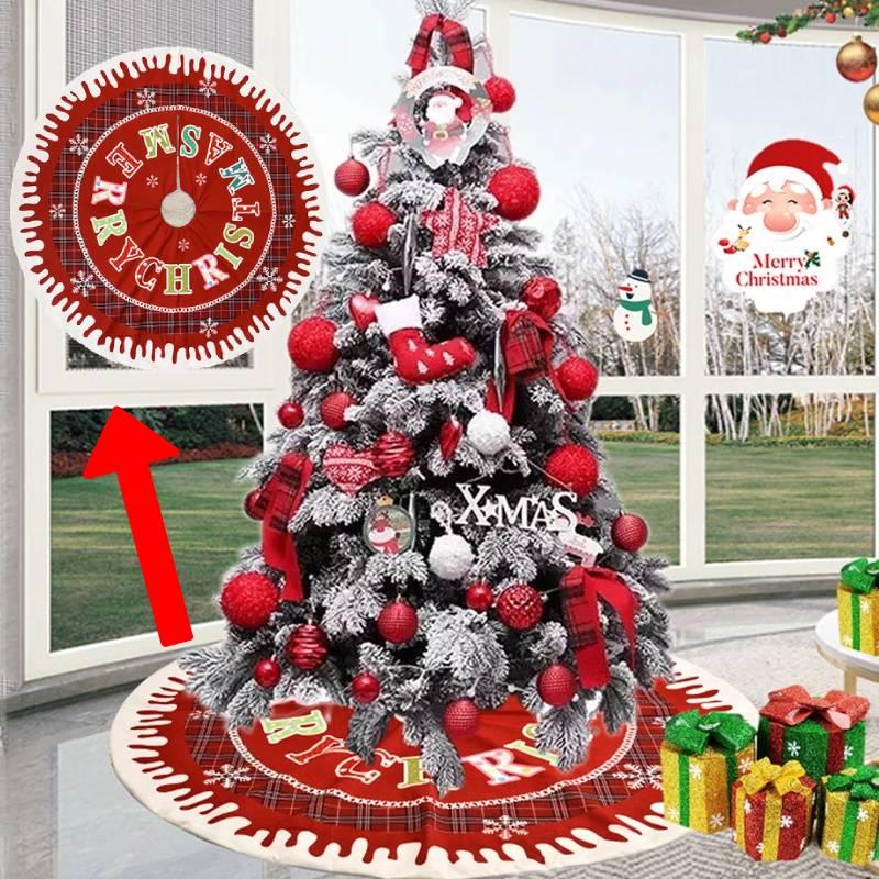 90/122 Cm Red/green Christmas Tree Skirt Carpet Snowflake Print Xmas Decoration Tree Skirt Ornaments Festive Party Supplies
90/122 Cm Red/green Christmas Tree Skirt Carpet Snowflake Print Xmas Decoration Tree Skirt Ornaments Festive Party Supplies