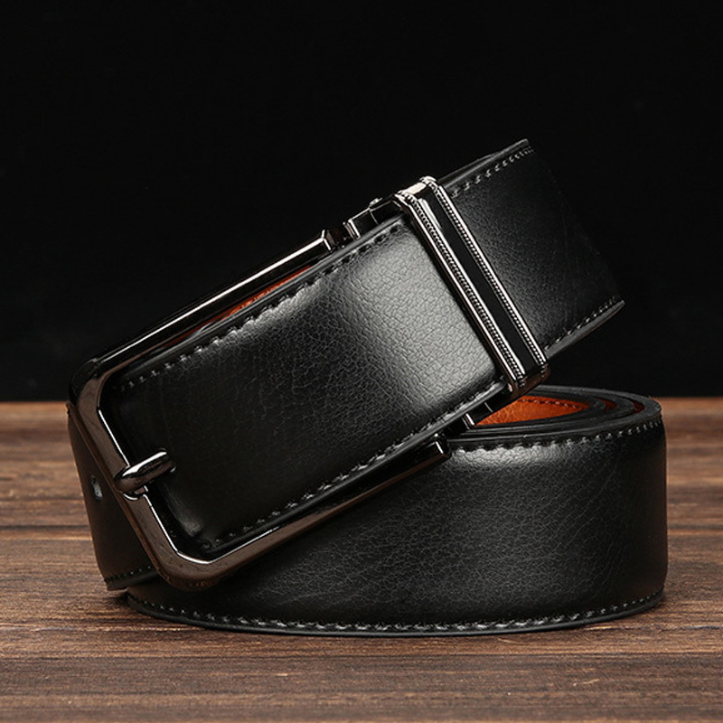 2021 New Leather Diy Assembly Pin Male Original Single High-grade Double Buckle Belt with Rotary C9by, Black
2021 New Leather Diy Assembly Pin Male Original Single High-grade Double Buckle Belt with Rotary C9by, Black