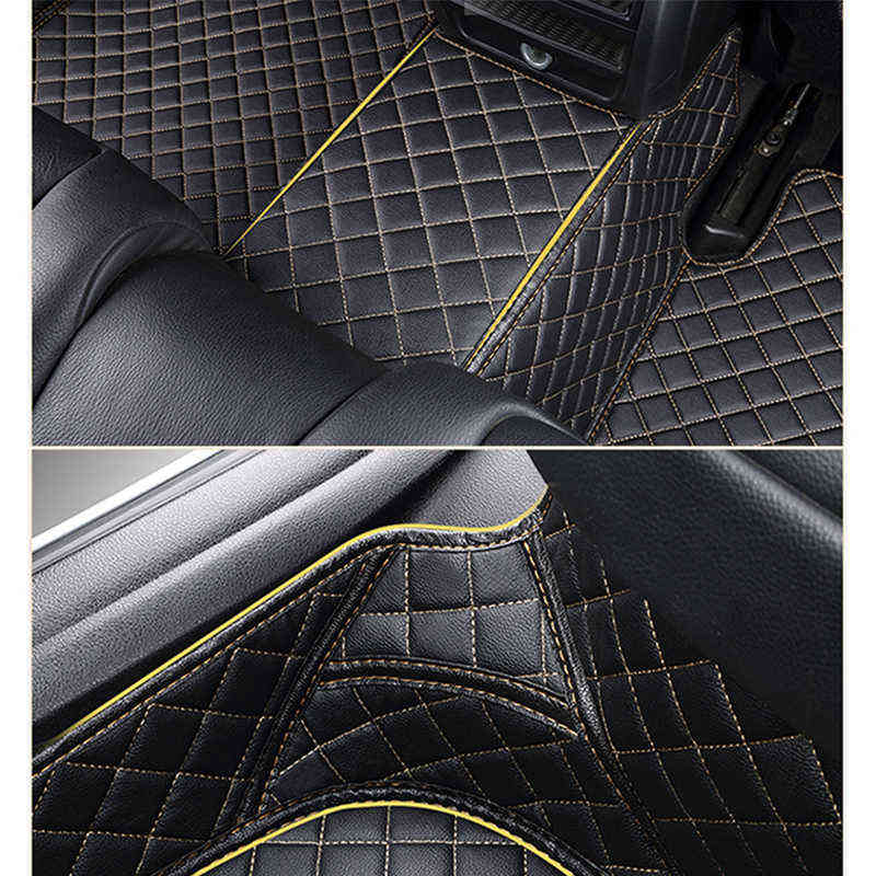 Custom car floor mat For Changan all models CS55 CS75 CS35 CX20 CX30 CS15 CS95 auto Double foot mats H220415