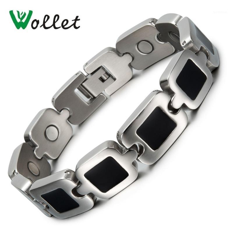Wollet Jewerly Shell 316L Stainless Steel Magnetic Bracelet For Women Men Black Color All Magnets1
Wollet Jewerly Shell 316L Stainless Steel Magnetic Bracelet For Women Men Black Color All Magnets1