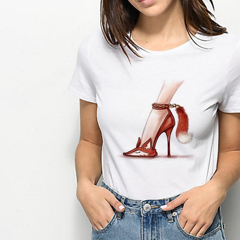 woman jerseys t shirt harajuku high heels fox new cool elegant ropa mujer streetwear vintage summer hipster tshirt, White
woman jerseys t shirt harajuku high heels fox new cool elegant ropa mujer streetwear vintage summer hipster tshirt, White