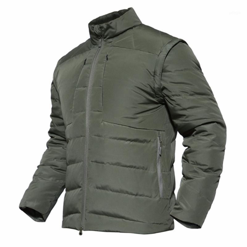 Hot Tactical Men' White Duck Down Jacket Sleeve Detachable Vest Outdoor Camping Hiking Waterproof Windproof Male Coats1, Black
Hot Tactical Men' White Duck Down Jacket Sleeve Detachable Vest Outdoor Camping Hiking Waterproof Windproof Male Coats1, Black