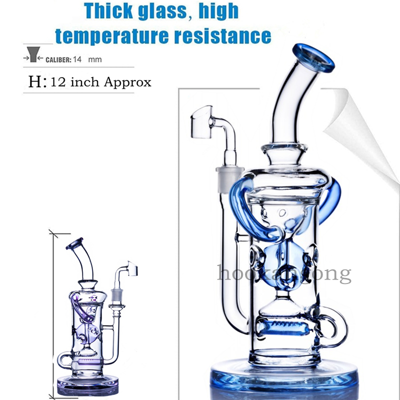 12 inch Blue Purple Unquie Shisha Bubbler Dab Rigs Recyler Glass Water Bong New Arrvial fab egg Smoking Bong with 14 mm banger
12 inch Blue Purple Unquie Shisha Bubbler Dab Rigs Recyler Glass Water Bong New Arrvial fab egg Smoking Bong with 14 mm banger