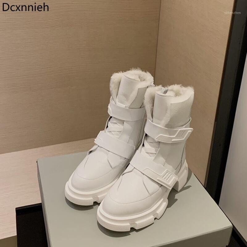 New Fur Thick Sole Ankle Boots Women Patent leather Hook Round Toe Knit Boots Women's Motorcycle Woman Winter Snow1, Black
New Fur Thick Sole Ankle Boots Women Patent leather Hook Round Toe Knit Boots Women's Motorcycle Woman Winter Snow1, Black