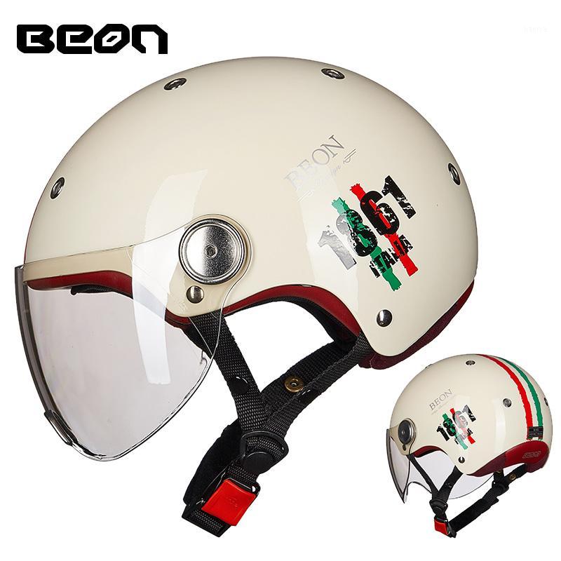 BEON Helmet Female Car Electric Personality Cool Half-covered Summer Lightweight Retro Male Calf Safety Headgear DOT ECE1, 15
BEON Helmet Female Car Electric Personality Cool Half-covered Summer Lightweight Retro Male Calf Safety Headgear DOT ECE1, 15