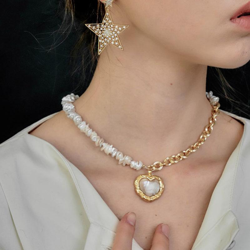 Popular Jewelry Wholesale Pearl Necklace Korean Designer Retro Clavicle Chain Stainless Steel Luxury High Quality Gift New
Popular Jewelry Wholesale Pearl Necklace Korean Designer Retro Clavicle Chain Stainless Steel Luxury High Quality Gift New