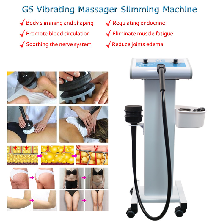 New Model G5 Body Massager Vibrating Cellulite Fat Reduction Body Slimming Relaxing With 5 Probes Vertical Machine
New Model G5 Body Massager Vibrating Cellulite Fat Reduction Body Slimming Relaxing With 5 Probes Vertical Machine
