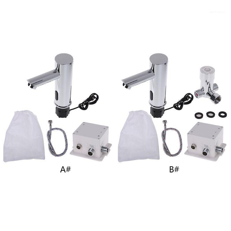 Bathroom Automatic Infrared Sensor Sink Faucet Touchless Basin Water Tap Deck Mounted GXMA1
Bathroom Automatic Infrared Sensor Sink Faucet Touchless Basin Water Tap Deck Mounted GXMA1