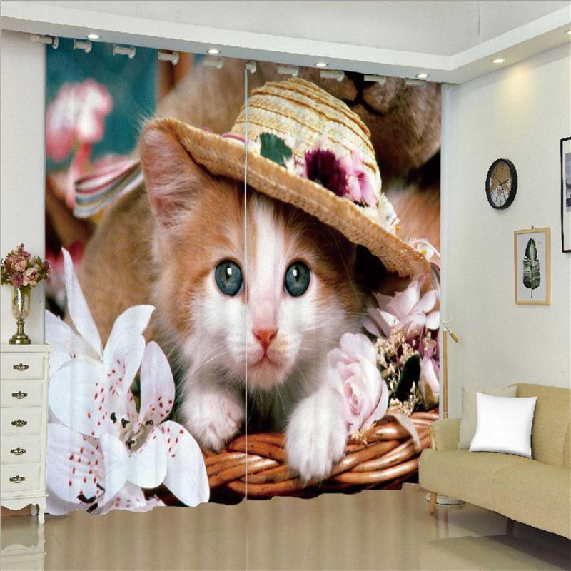 3D Window Curtains Cat Print for Living Room Bedding Room Home Decor Tapestry Wall Carpet Drapes Cotinas, 50
3D Window Curtains Cat Print for Living Room Bedding Room Home Decor Tapestry Wall Carpet Drapes Cotinas, 50
