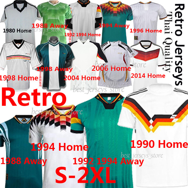 Classic Vintage Retro Ger soccer jersey many 2XL 1980 1988 1990 92 94 96 98 2004 06 2014 KLINSMANN MATTHAUS fooball shirt Uniform, 1980 home
Classic Vintage Retro Ger soccer jersey many 2XL 1980 1988 1990 92 94 96 98 2004 06 2014 KLINSMANN MATTHAUS fooball shirt Uniform, 1980 home
