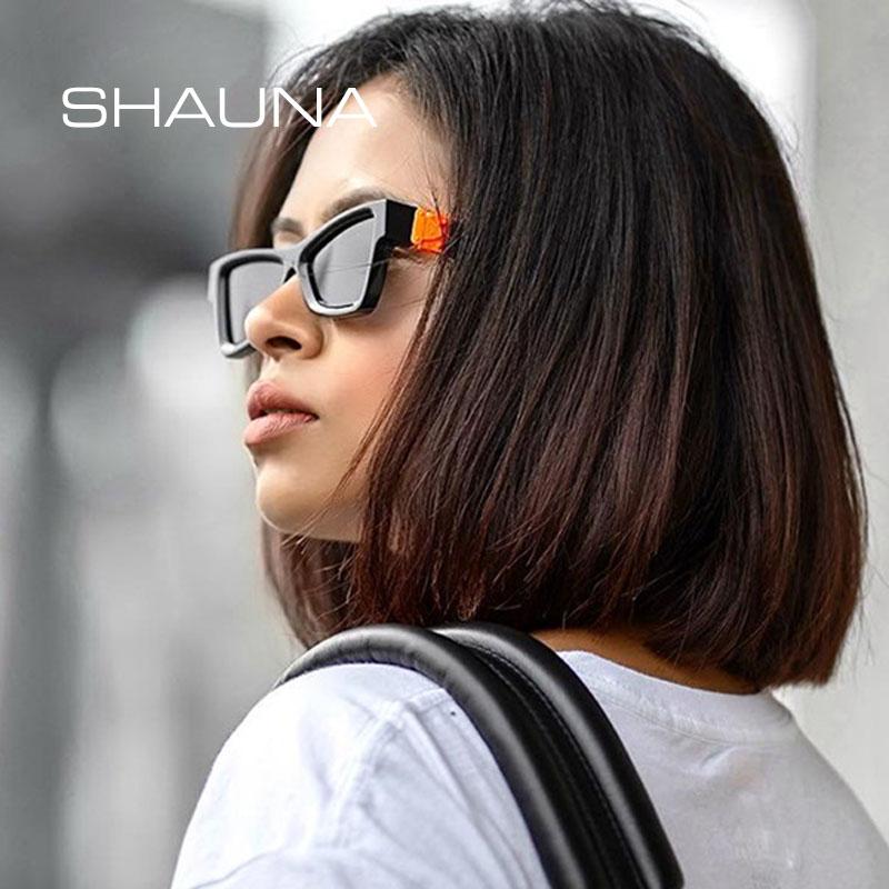 Sunglasses SHAUNA Retro Cat Eye Women Brand Designer Mixed Colors Frames Vintage Men Triangle Shades UV400
Sunglasses SHAUNA Retro Cat Eye Women Brand Designer Mixed Colors Frames Vintage Men Triangle Shades UV400
