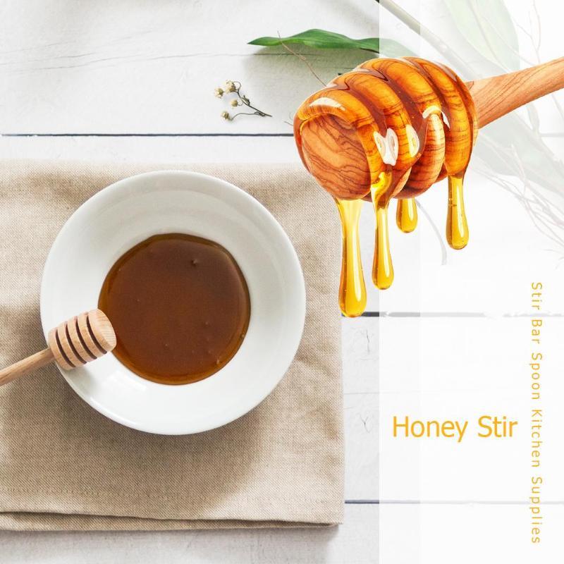 24Pcs/Lot 8cm Long Handle Wood Honey Stir Bar Practical Honey Mixing Stick Jar Spoon Supplies For Coffee Milk Kitchen Tool
24Pcs/Lot 8cm Long Handle Wood Honey Stir Bar Practical Honey Mixing Stick Jar Spoon Supplies For Coffee Milk Kitchen Tool